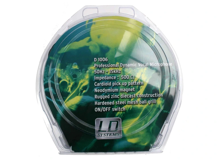 LD Systems D 1006 - Dynamic Vocal Microphone with Switch 